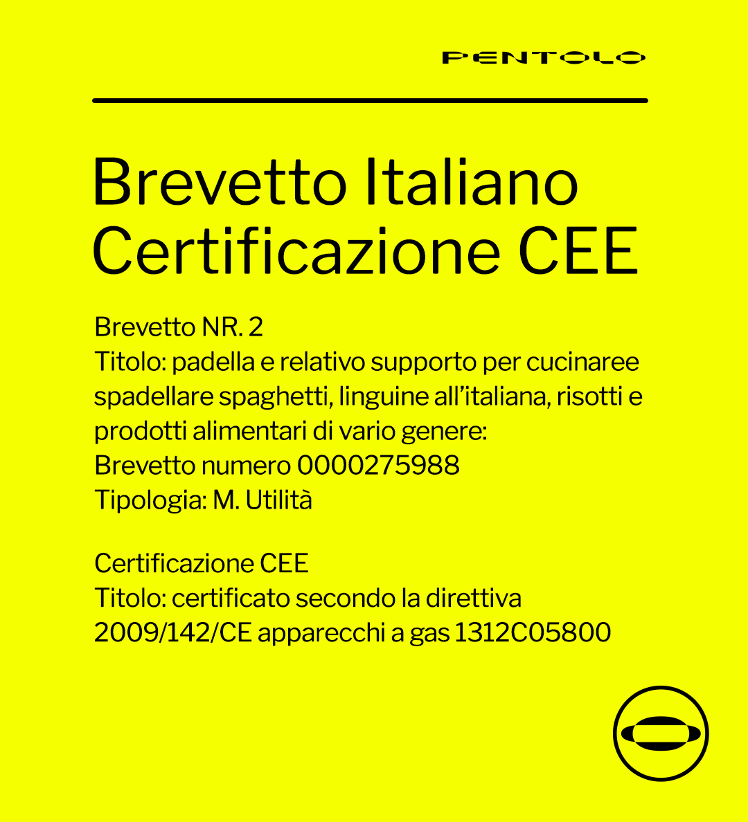 Brevetto Pentolo